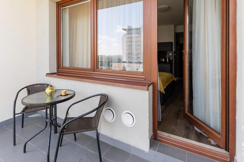 Apartament Ania Z Widokiem Na Morze W Hotelu Arka Kołobrzeg Buitenkant foto