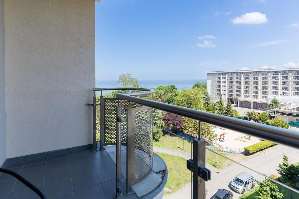 Apartament Ania Z Widokiem Na Morze W Hotelu Arka Kołobrzeg Buitenkant foto