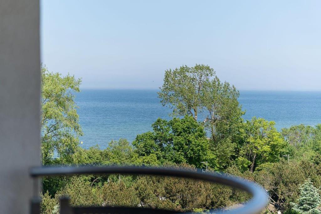 Apartament Ania Z Widokiem Na Morze W Hotelu Arka Kołobrzeg Buitenkant foto